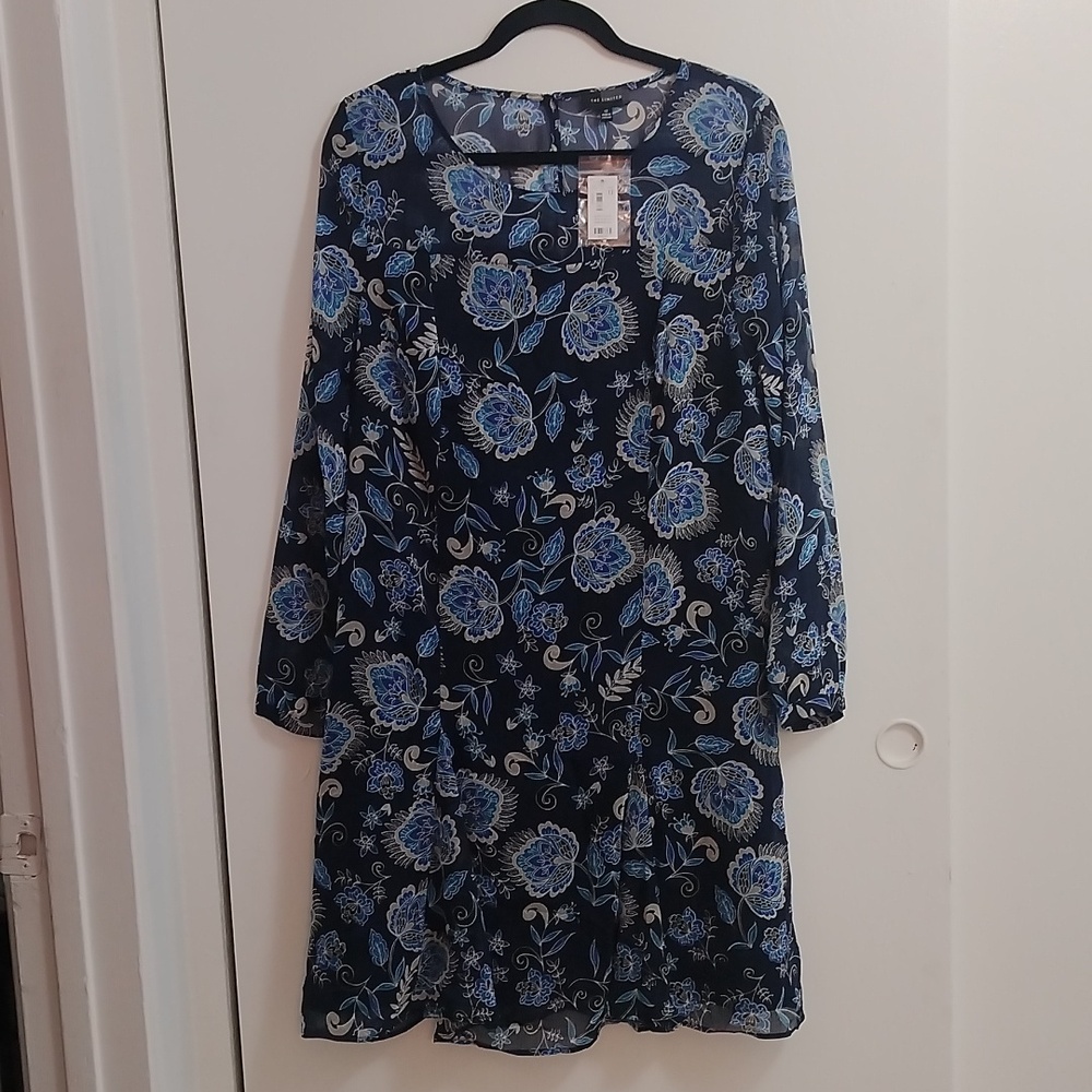 The Limited Sheer Floral Dress